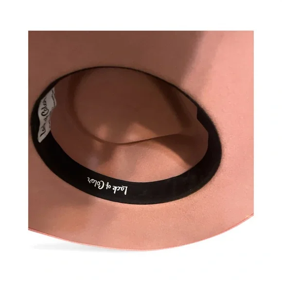 Lack Of Color Pink Wide-Brim Hat - Picture 6 of 6